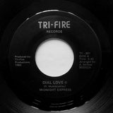 MIDNIGHT EXPRESS "Danger Zone" PRIVATE PRESS SYNTH BOOGIE FUNK 7"