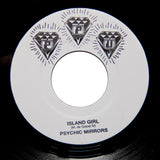 PSYCHIC MIRRORS "Island Girl / Shock Treatment" PPU AMNISIA MIAMI BOOGIE FUNK 7" TEST PRESS