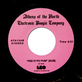 LEO "Fee Fi Fo Fum" OBSCURE 80s VOCODER FUNK BOOGIE REISSUE 7" AOTN