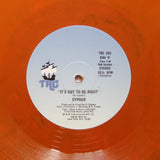 SYPHER "It's Got To Be Right" RARE BOOGIE FUNK REISSUE 12" ORANGE