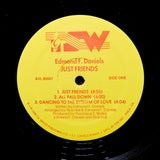 Edmond F. Daniels "Just Friends" PRIVATE 80s SYNTH SOUL BOOGIE FUNK 12"