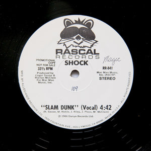 SHOCK "Slam Dunk" 80s SYNTH BOOGIE FUNK 12"