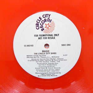 CIRCLE CITY BAND "Magic" RARE BOOGIE FUNK REISSUE 12" RED