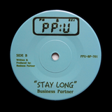 BUSINESS PARTNER "Wrong" PPU AU OUTSIDER SYNTH SOUL R&B 7"