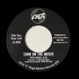 PERRY MICHAEL ALLEN "Oowee / Turn On The Music" BOOGIE FUNK REISSUE 7"