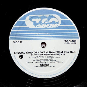AMRA "Special Kind Of Lovin'" SYNTH BOOGIE DISCO FUNK REISSUE 12"
