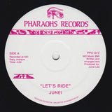 JUNEI "Let's Ride" PPU MODERN SOUL BOOGIE FUNK REISSUE 12"