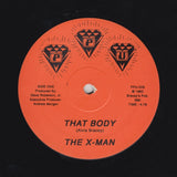 The X-MAN "That Body" PPU BOOGIE FUNK REISSUE 12"
