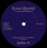 ROBBIE M "I Wanna Be With You Tonight" PPU MODERN SOUL BOOGIE 7"