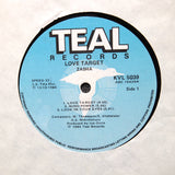 ZASHA "Love Target" SOUTH AFRICA BUBBLEGUM SYNTH BOOGIE FUNK LP