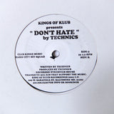 TECHNICS "Come On Baby / Don't Hate" RARE BALTIMORE CLUB BREAKBEAT HOUSE 12"