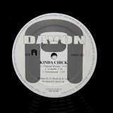 DAVON "Kinda Chick / Be Ya Friend" MEGA RARE PRIVATE PRESS BALTIMORE CLUB RANDOM RAP 12"