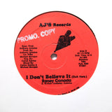 RONEY CANADA "I Don't Believe It" PRIVATE MODERN SOUL SYNTH BOOGIE FUNK 12"