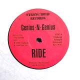 GENIUS-N-GENIUS "Ride" UTRA RARE PRIVATE PRESS DC GO-GO FUNK RANDOM RAP 12"