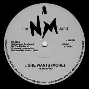 The NM Band "She Wants More" KILLER COSMIC SYNTH BOOGIE REISSUE 12"