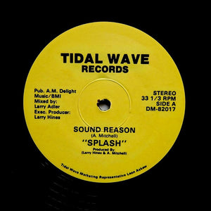 SPLASH "Sound Reason" TIDAL WAVE RARE BOOGIE FUNK REISSUE 12"