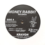 KRAYON "Joy Ryde / Money Break" VOCODER SYNTH BOOGIE FUNK 12"