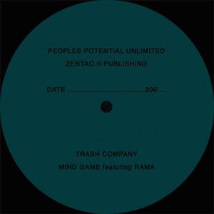 THE TRASH COMPANY "Mind Game" COSMIC DISCO PPU ZENTAO 12"