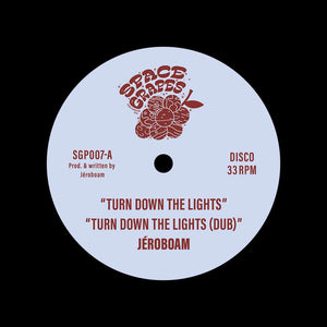 Jéroboam ‎"Turn Down The Lights" SPACE GRAPES CLASSIC DISCO FUNK BOOGIE 12"