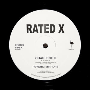 PSYCHIC MIRRORS "Charlene II / French Dip" PPU RATED X AMNISIA MIAMI FUNK 12"