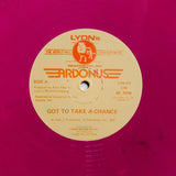 ARDONUS "Got To Take A Chance" LYONS 1982 BOOGIE FUNK REISSUE 12" COLOR