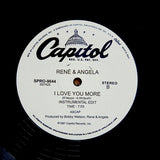 LJ Reynolds "Trust In Me" RENE & Angela "I Love You More" BOOGIE REISSUE 12"