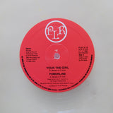 POWERLINE "Your The Girl" PRIVATE ITALO BOOGIE REISSUE 12" CLEAR