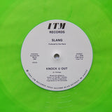 SLANG "Knock U Out" 1985 DETROIT GRAIL BOOGIE FUNK REISSUE 12" GREEN