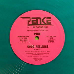 PIKE "Good Feelings" HOLY GRAIL DC MODERN SOUL BOOGIE REISSUE 12" GREEN