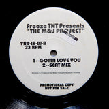 The M&J Project "Sax Track" ESSENTIAL 90s DEEP HOUSE GARAGE 12" TEST PRESS
