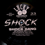 SHOCK "Shock Gang" RARE LUCKY WEST COAST G-FUNK BOOGIE RAP 12"