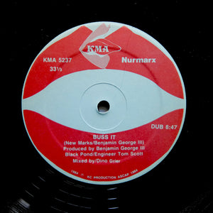 Nurmarx ‎"Buss It" PRIVATE ELECTRO SYNTH FUNK BOOGIE 12"