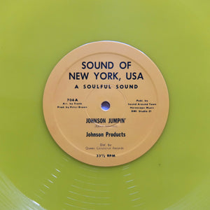 JOHNSON PRODUCTS "Johnson Jumpin'" CLASSIC DISCO FUNK REISSUE 12" COLOR