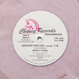 MOBLEY GANG "Groove For You" CHANCY SYNTH BOOGIE FUNK REISSUE 12" CLEAR