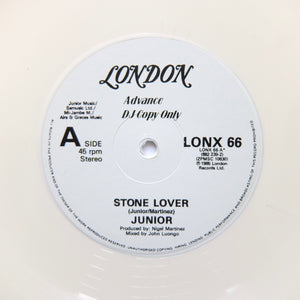 JUNIOR "Stone Lover" PROMO IMPORT CLASSIC BOOGIE FUNK REISSUE 12" COLOR