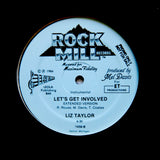 Liz Taylor "Let's Get Involved" PRIVATE ELECTRO BOOGIE FUNK 12"