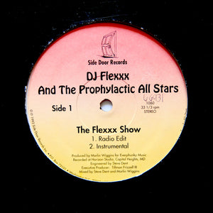 DJ Flexxx & Prophylactic All Stars "Flexxx Show" RARE DC GO-GO SYNTH FUNK 12"