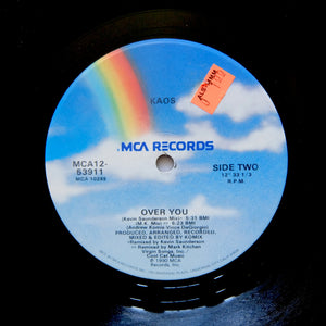 KAOS "Gonna Get Over You" DETROIT TECHNO DEEP GARAGE HOUSE 12"