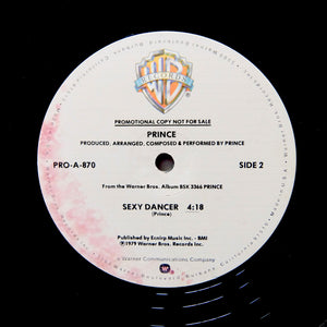 PRINCE "Sexy Dancer / Still Waiting" RARE PROMO DISCO FUNK 12"