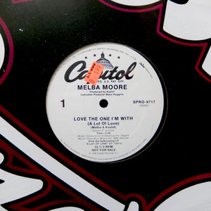 MELBA MOORE "Love The One I'm With" DANCE CLASSIC SSYNTH BOOGIE SOUL 12"