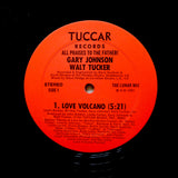 WALT TUCKER "Love Volcano" PRIVATE SYNTH BOOGIE FUNK 12"