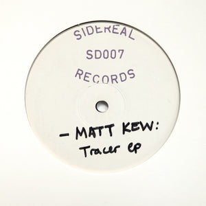 MATT KEW "The Tracer EP" MEGA RARE ATLANTA SIDEREAL DUB TECHNO HOUSE TEST PRESS 12"