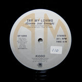 KIDDO "Try My Loving" CLASSIC 80s SYNTH BOOGIE FUNK 12"