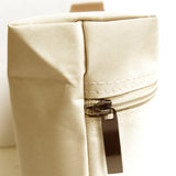 7" Record Bag PPU Sack - Beige & Wine