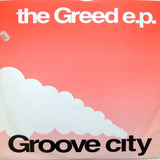 Groove City "The Greed E.P." 1993 UK BREAKBEAT DEEP HOUSE 12"