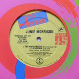 Junie Morrison "Techno-Freqs" 80s VOCODER SYNTH FUNK BOOGIE 12"