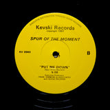 SPUR OF THE MOMENT "Put Me Down" PRIVATE KEVSKI MODERN SOUL BOOGIE 12"