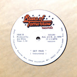 Jim White "Get Paid" PRIVATE PRESS 80s SYNTH FUNK BOOGIE 12"