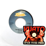 KUATO & TIM TUCKER "You Belong To Me" MODERN FUNK BOOGIE 7"