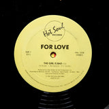 For Love "The Girl Is Bad" PRIVATE 1987 MODERN SOUL BOOGIE FUNK 12"